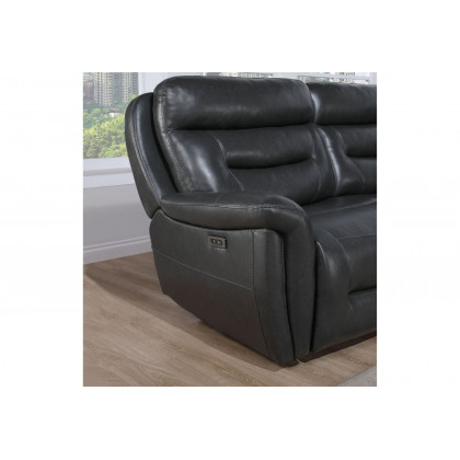 GF U8522 Blanche Charcoal Sectional