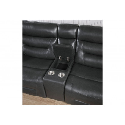 GF U8522 Blanche Charcoal Sectional