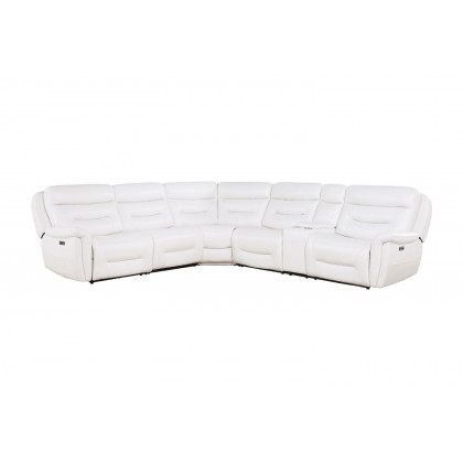 GF U8522 Blanche White Sectional