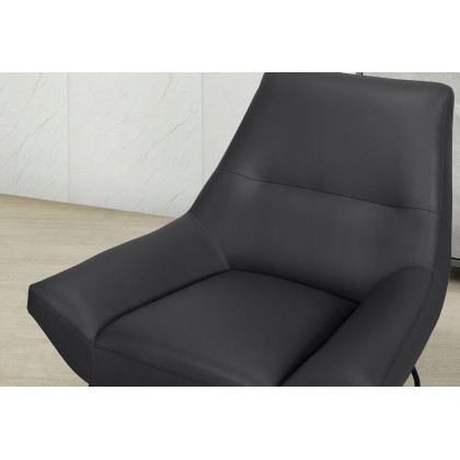 GF U8949 Accent Chair 100% Top Grain Leather All-Around