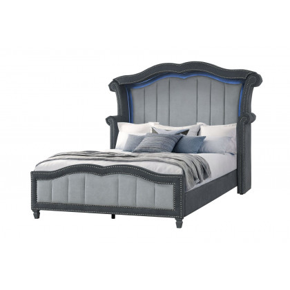 GF Vanna Dark Gray Queen Bed