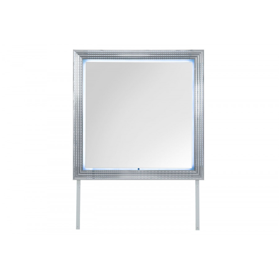 GF Ylime Smooth Silver Mirror With Led