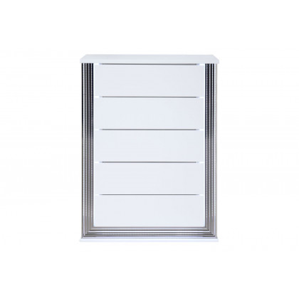 GF Ylime Smooth White Chest With Led