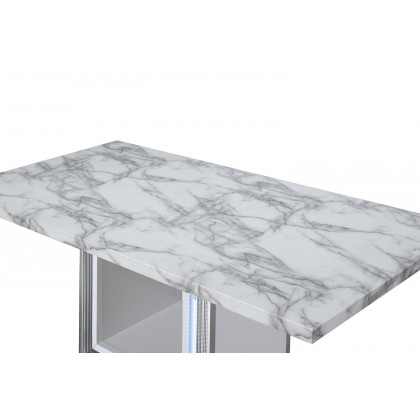 GF - Ylime White Marble Dining Table Dining Table