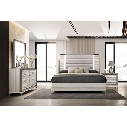 GF Zambrano Bed Wth Led