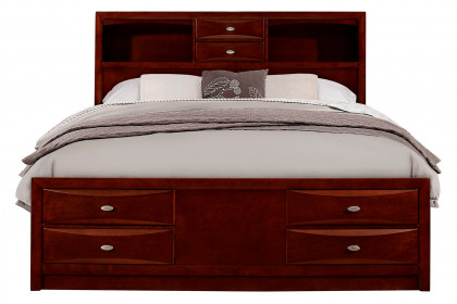 GF™ Linda Bed Group Collection - Merlot, Full Size