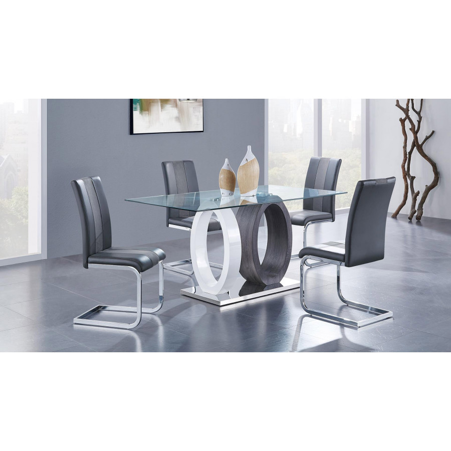 GF D1628 Dining Room Set with D915 Chairs