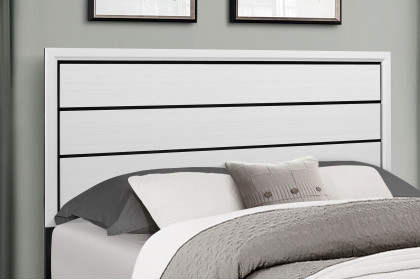 GF™ Kate Bed - Foil White, Queen Size
