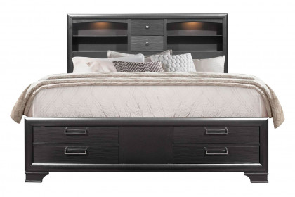 GF™ Jordyn Bed - Gray, Full Size