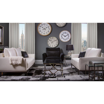 GF U858 Blanche Living Room Set