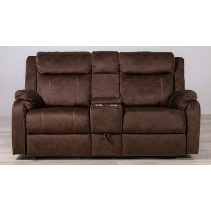 GF U7303 Domino Console Reclining Loveseat