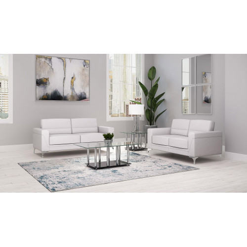 GF U6109 Light Pvc Living Room Set
