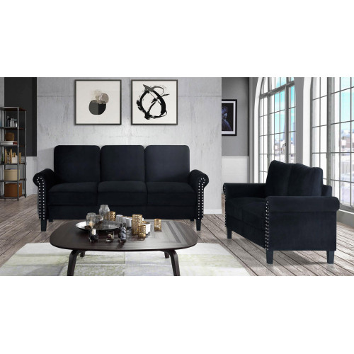 GF U9192 Velvet Living Room Set
