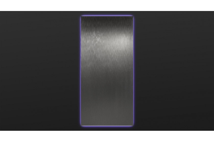 GF™ Tide Wavy Wall Panel - Silver, Small