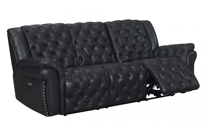GF™ Evelyn Blanche Power Reclining Sofa - Charcoal