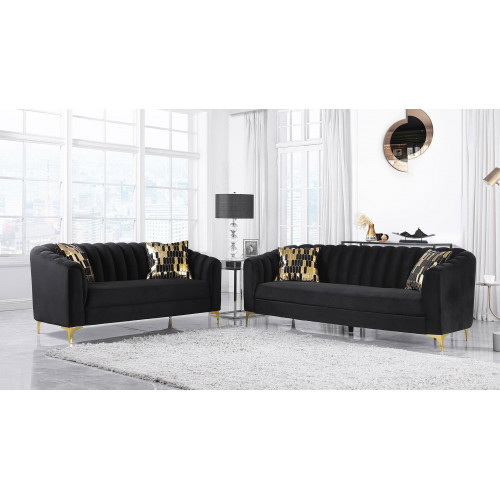 GF U777 Velvet Living Room Set