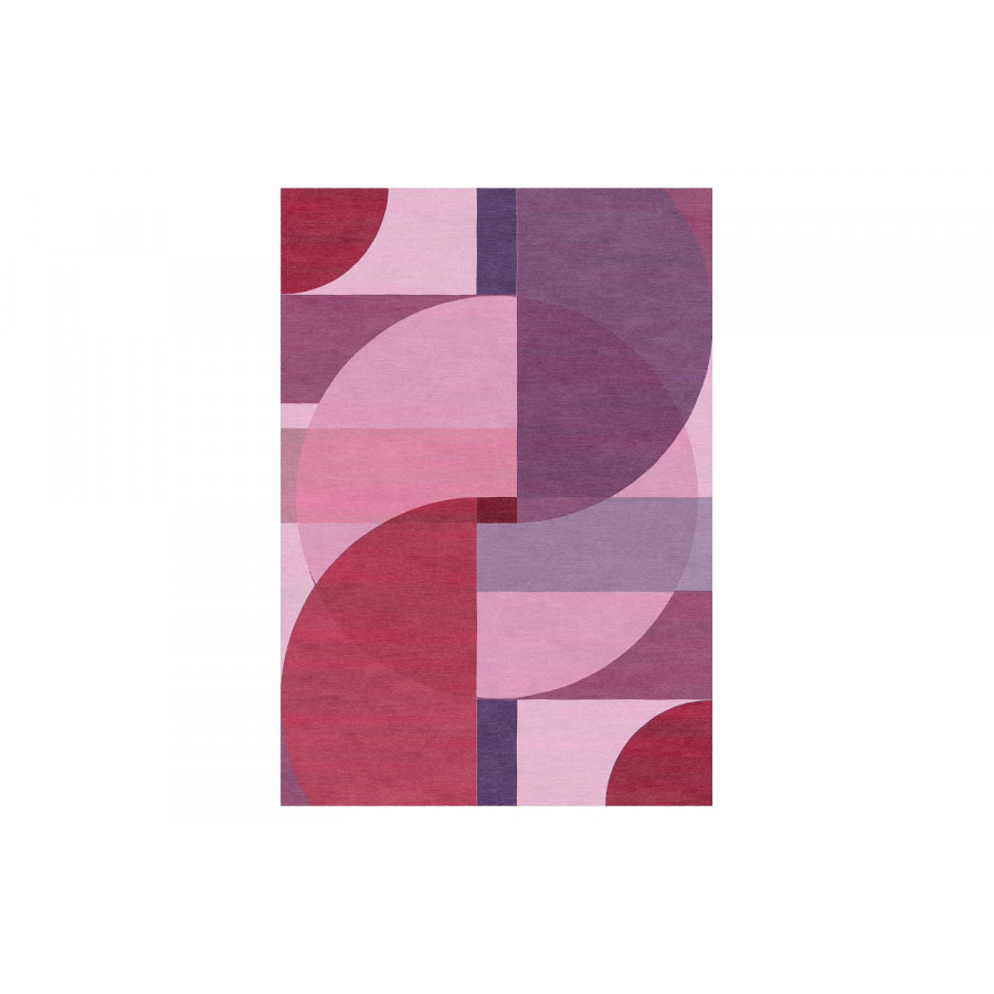 Gordian Rugs Geometric Handwoven Rug Collection 5 - Multi Color, 8" x 10"