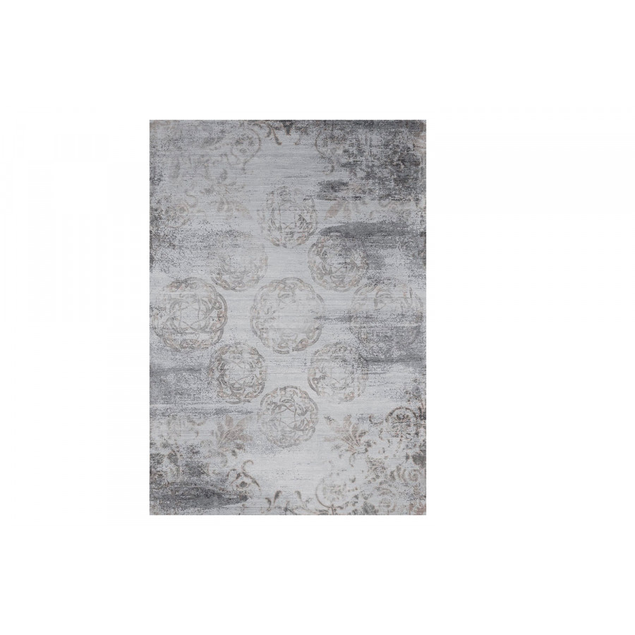 Gordian Rugs - Gordian Modern Rug Collection Gray Silk