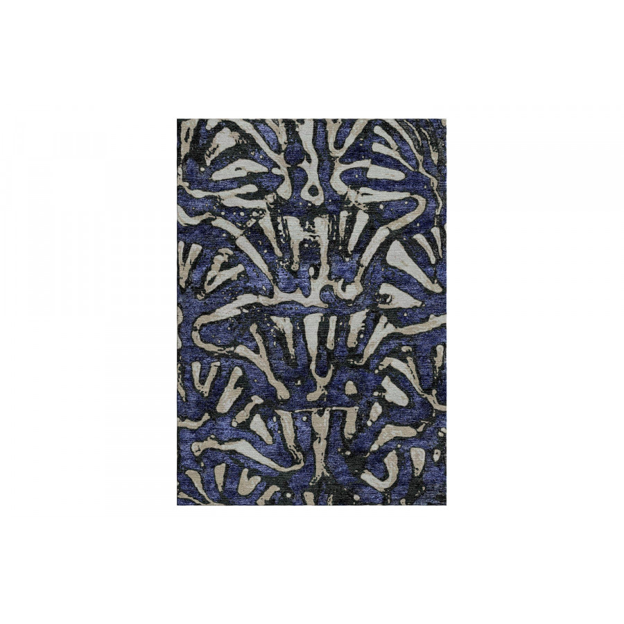 Gordian Rugs Aldabra Blue/Gray Rug - 10" x 14"