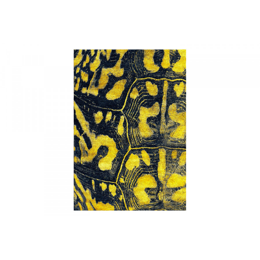 Gordian Rugs - Aldabra Black And Yellow Rug