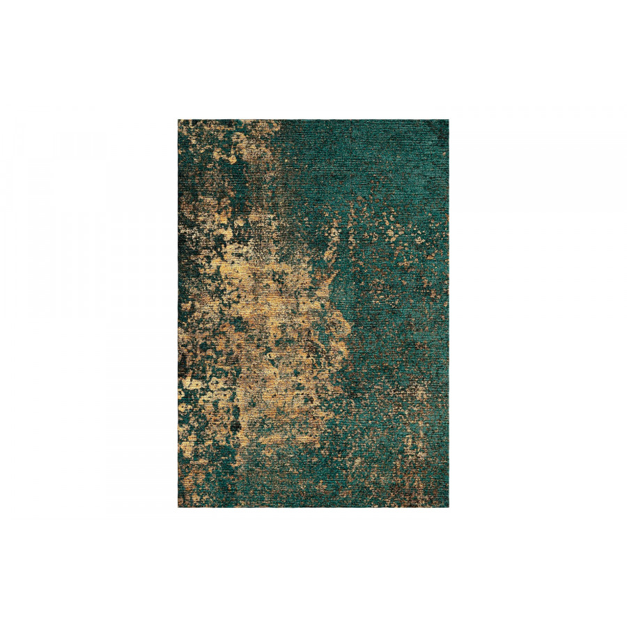 Gordian Rugs Abstract 10 Rug - Multi Color/Beige/Green, 9" x 12"