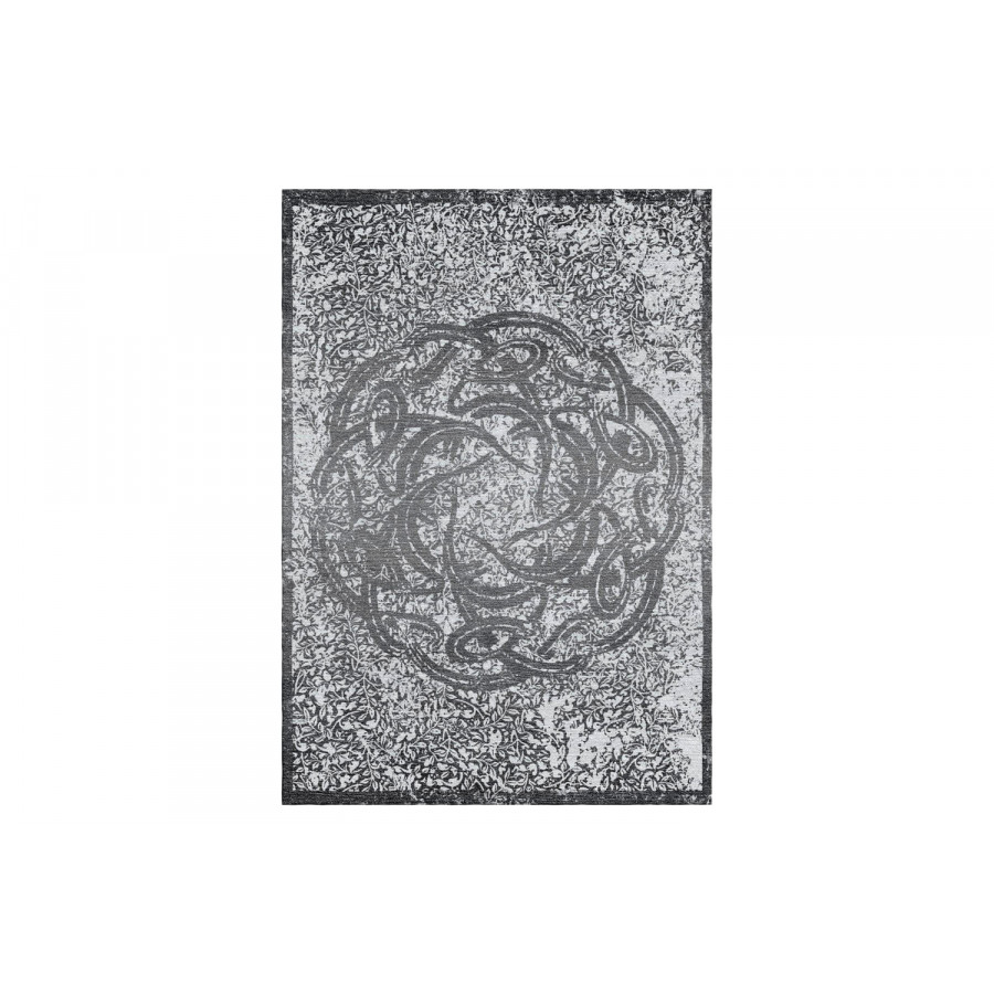 Gordian Rugs Gordian Modern Rug Collection Dark Gray - 10" x 14"