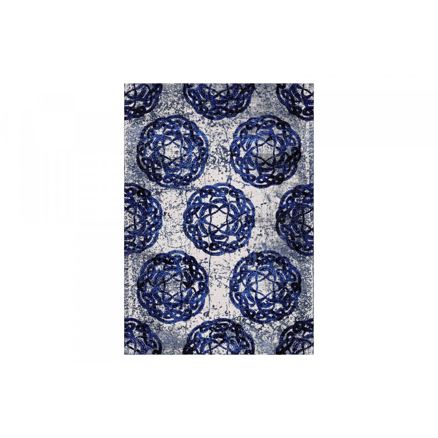 Gordian Rugs Gordian Modern Rug Collection Blue - 4" x 6"