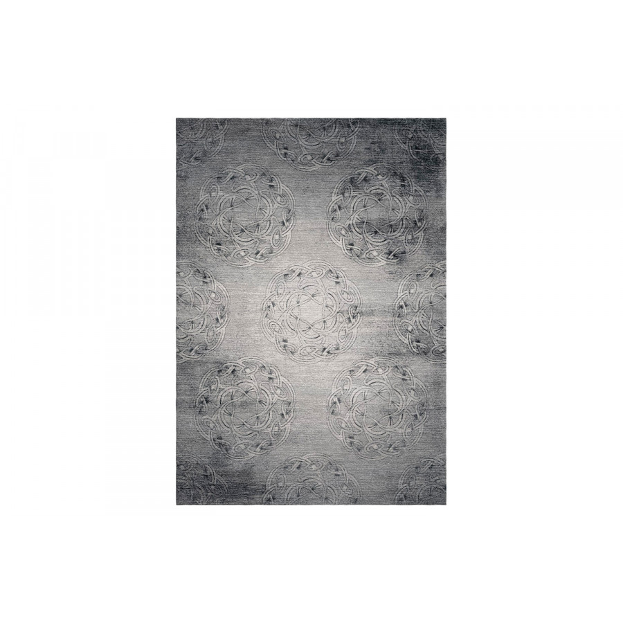 Gordian Rugs Gordian Modern Rug Collection Charcoal - 5" x 8"