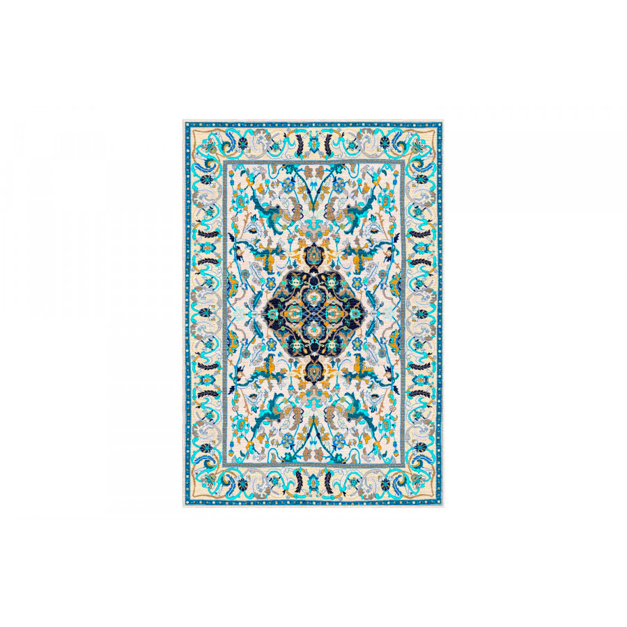Gordian Rugs Polonaise Rug Blue - 10" x 14"