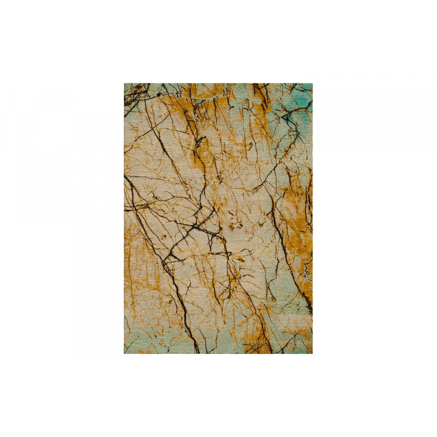 Gordian Rugs Kintsugi Contemporary Rug 3 - Multi Color, 4" x 6"