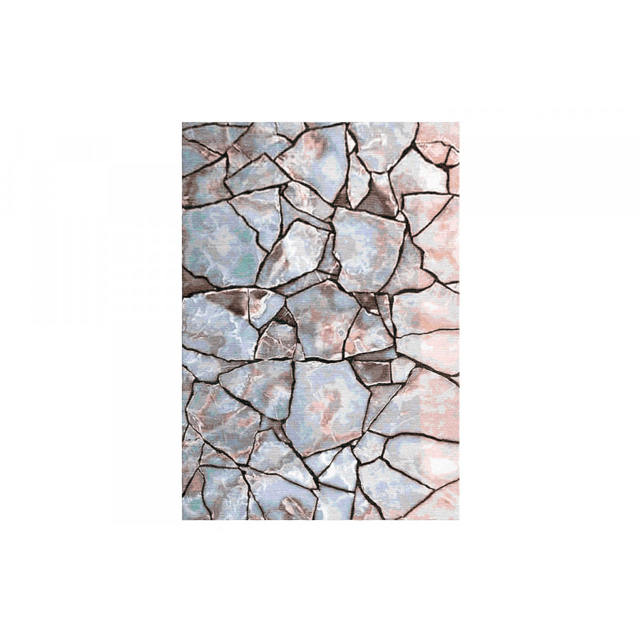 Gordian Rugs Kintsugi Contemporary Rug 2 - Multi Color, 5" x 8"
