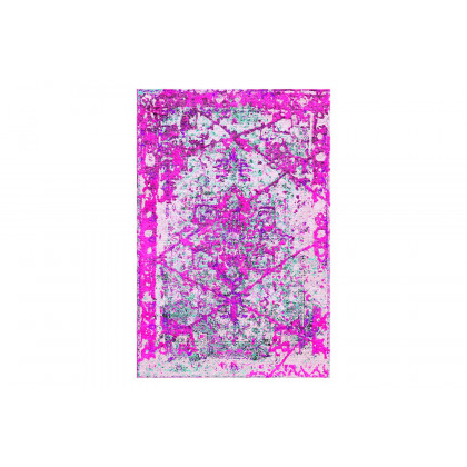 Gordian Rugs - Heriz Modern Persian Rug Hot Pink