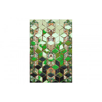 Gordian Rugs - 3D Persian Rug 3 green