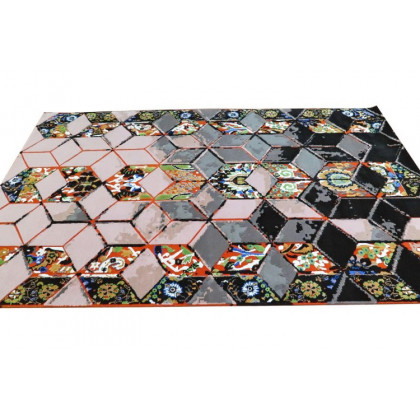 Gordian Rugs 3D Persian Rug 1 - Red, 6" x 9"