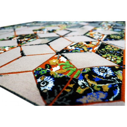 Gordian Rugs 3D Persian Rug 1 - Red, 6" x 9"