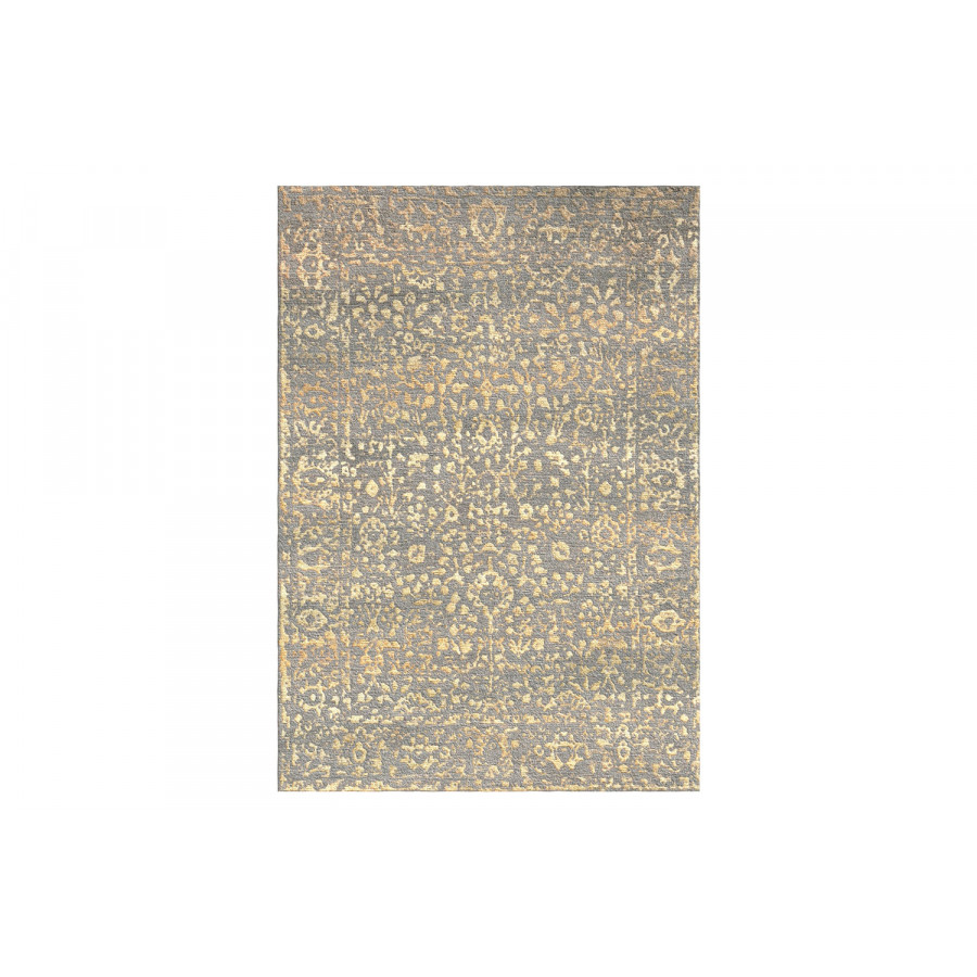 Gordian Rugs Modern Persian Rug Gray/Tan - 9" x 12"
