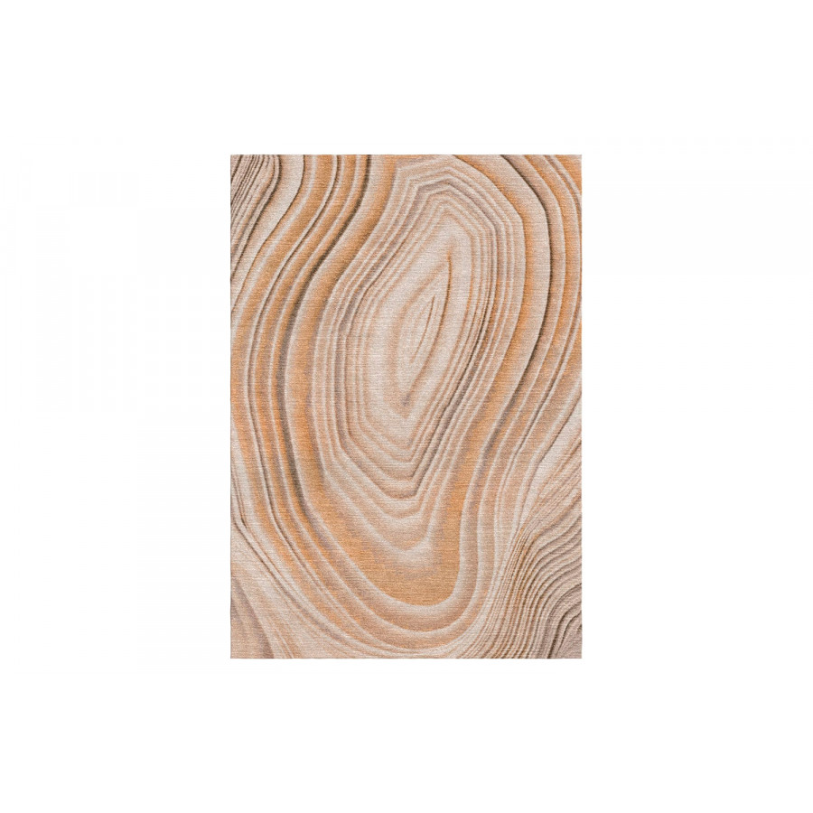 Gordian Rugs Marble Wool And Silk Rug 7 - Neutral, 9" x 12"