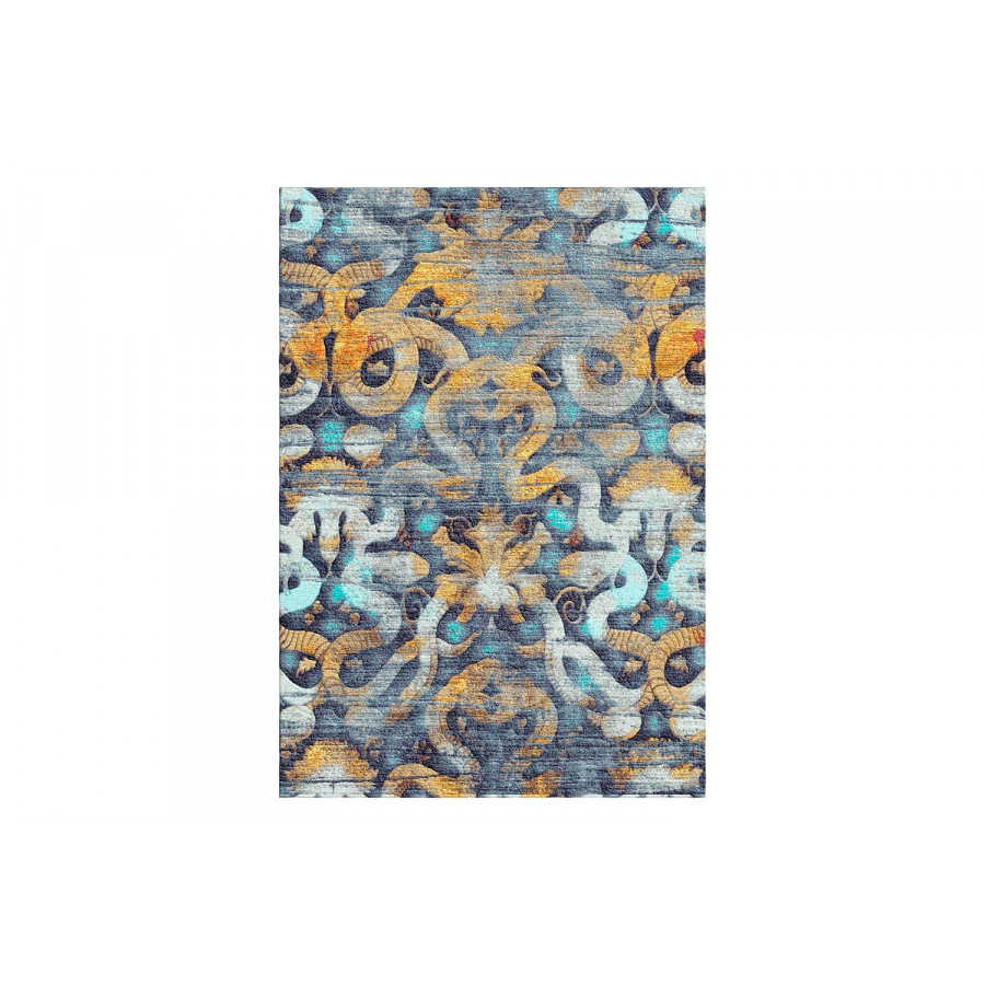 Gordian Rugs Naja Rug - Multi Color, 6" x 9"