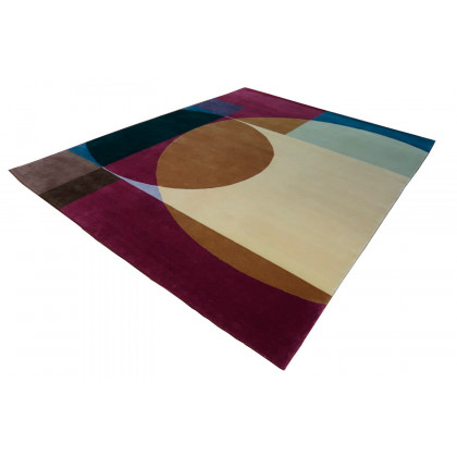 Gordian Rugs Geo6 Rug - Multi Color, 6" x 9"