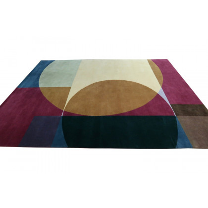 Gordian Rugs Geo6 Rug - Multi Color, 6" x 9"