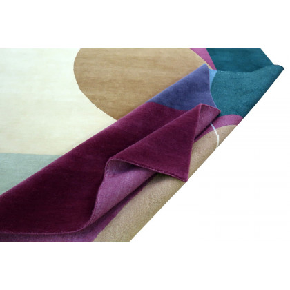 Gordian Rugs Geo6 Rug - Multi Color, 6" x 9"