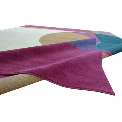 Gordian Rugs Geo6 Rug - Multi Color, 6" x 9"
