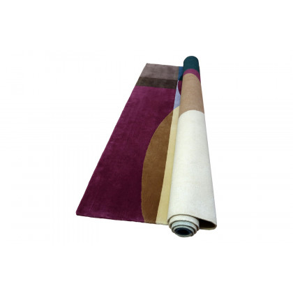 Gordian Rugs Geo6 Rug - Multi Color, 6" x 9"