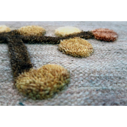 Gordian Rugs - Modern Flat Weave Rug With Hi/Low Pile