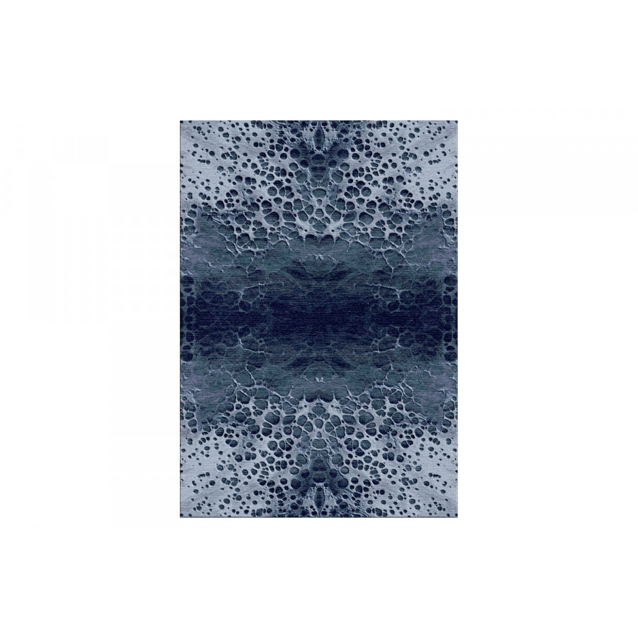 Gordian Rugs Aquadome Rug Slate Blue - 8" x 10"