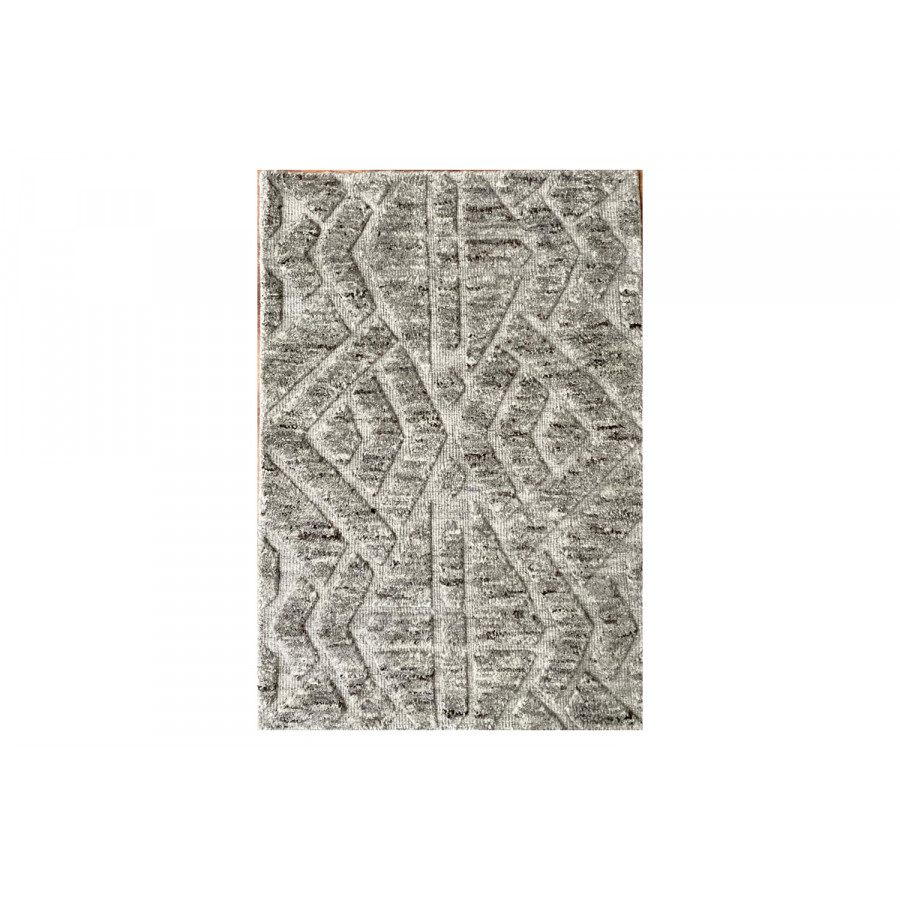 Gordian Rugs Alhambra Beige Hand Knotted Rug Collection - 10" x 14"