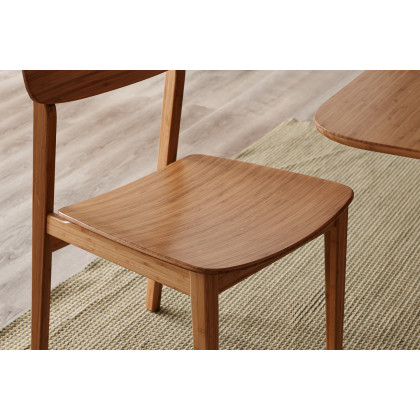 Greenington Currant Chair Set of 2 - Caramelized, Bamboo