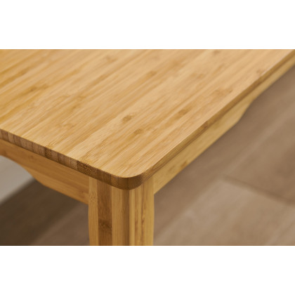 Greenington Currant Long Bench - Caramelized, Bamboo