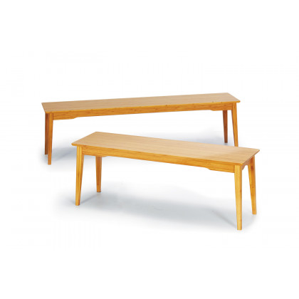 Greenington Currant Long Bench - Caramelized, Bamboo