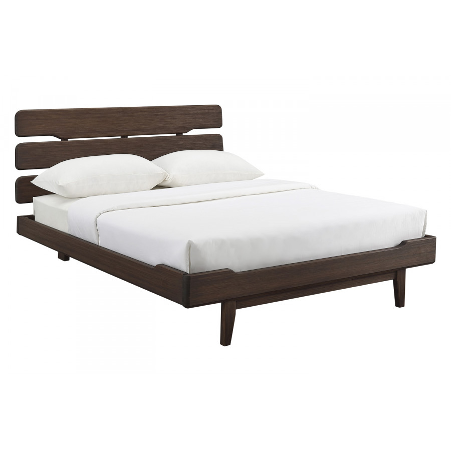 Greenington Currant Platform Bed - Oiled Walnut, Eastern King Size